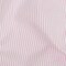 1 Yard Pink Striped Organic Cotton Seersucker Lightweight Fabric
